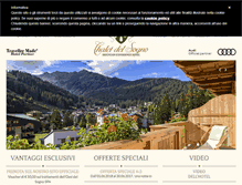 Tablet Screenshot of hotelchaletdelsognocampiglio.com